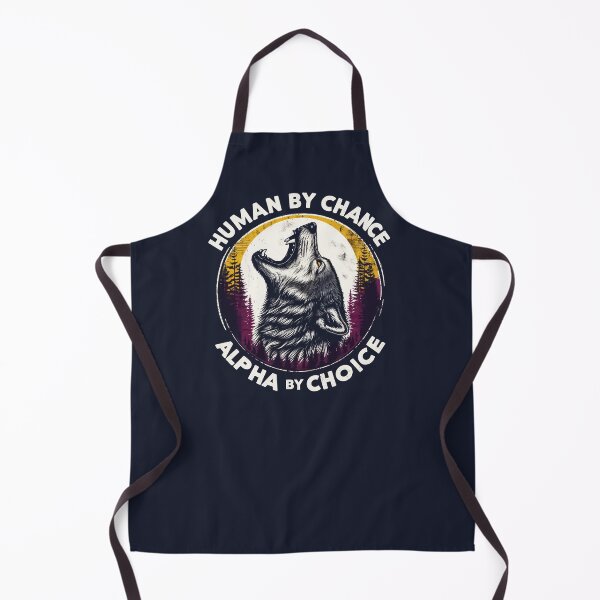 Item preview, Human By Chance Alpha By Choice Retro Vintage designed and sold by TomFrontierArt.