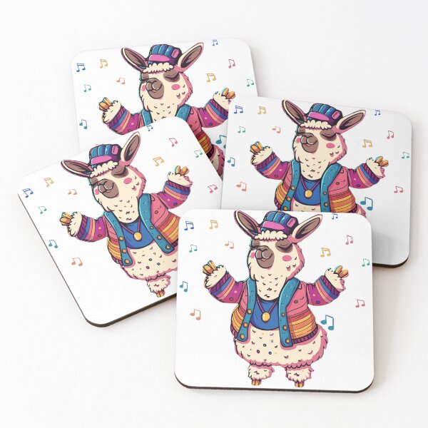 Item preview, Kawaii Party Llama designed and sold by KawaiiArtStyle.