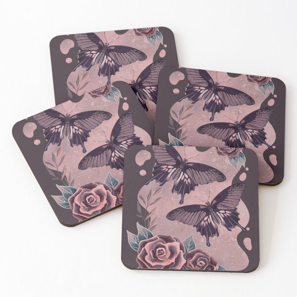 Item preview, Butterflies with roses designed and sold by AngeMNunez.