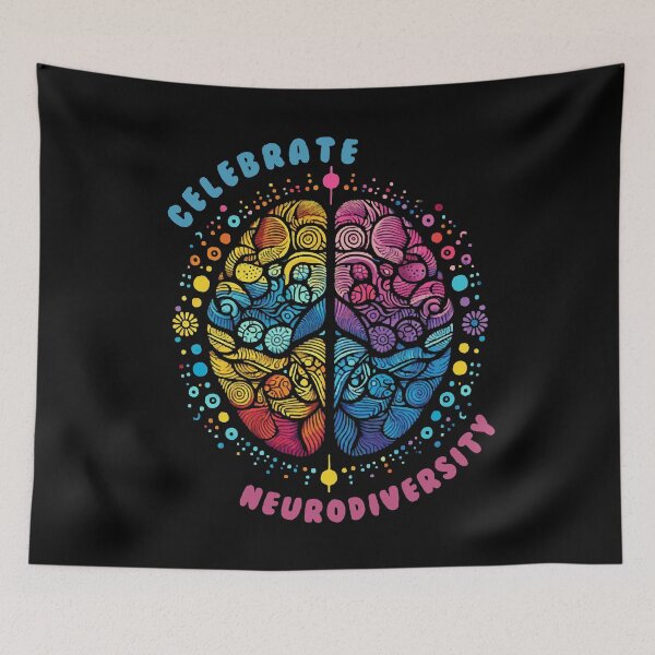 Item preview, Celebrate Neurodiversity: Embrace Unique Minds Artwork designed and sold by Tw1nsAIArt.