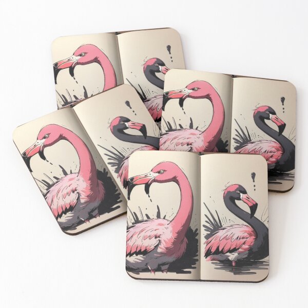 Item preview, Sketchy Flamingo designed and sold by NeatThingLover.