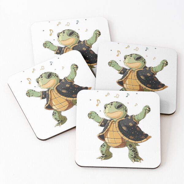 Item preview, Kawaii Party Turtle designed and sold by KawaiiArtStyle.