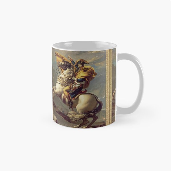 Item preview, Napoleon Bonaparte crossing the Alps near Malmaison - (1801) - David designed and sold by Vintage Designs +.