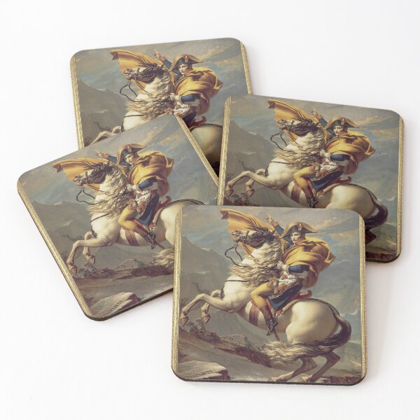 Item preview, Napoleon Bonaparte crossing the Alps near Malmaison - (1801) - David designed and sold by Vintage Designs +.