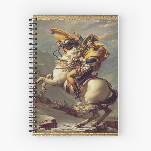 Item preview, Napoleon Bonaparte crossing the Alps near Malmaison - (1801) - David designed and sold by Vintage Designs +.