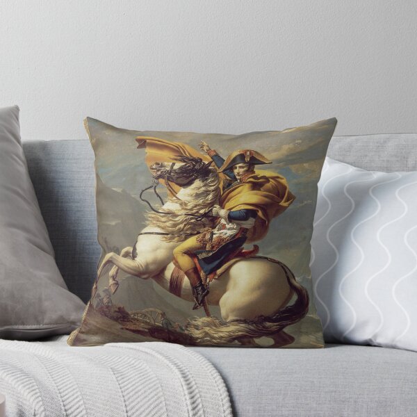 Item preview, Napoleon Bonaparte crossing the Alps near Malmaison - (1801) - David designed and sold by Vintage Designs +.
