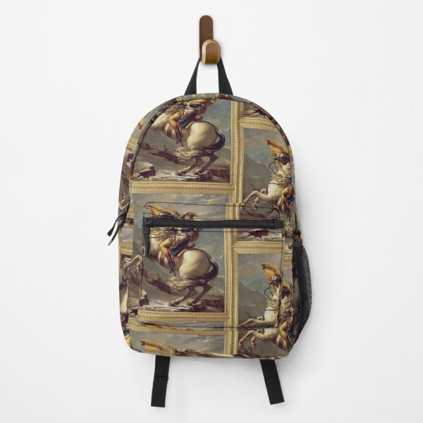 Item preview, Napoleon Bonaparte crossing the Alps near Malmaison - (1801) - David designed and sold by Vintage Designs +.