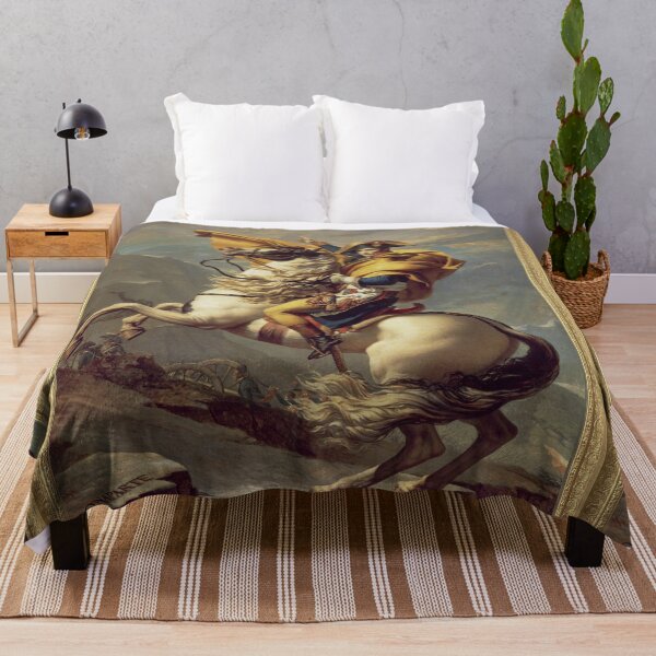 Item preview, Napoleon Bonaparte crossing the Alps near Malmaison - (1801) - David designed and sold by Vintage Designs +.