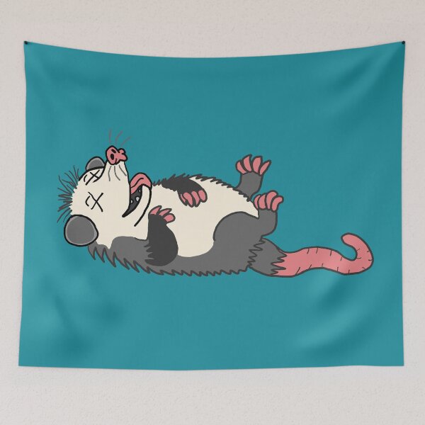 Item preview, Playing Possum: An Opossum Fakes Its Death designed and sold by CoastalCaptures.