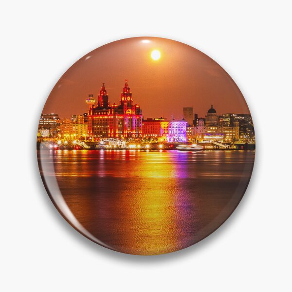 Item preview, Mersey moonlight designed and sold by Pixancards.