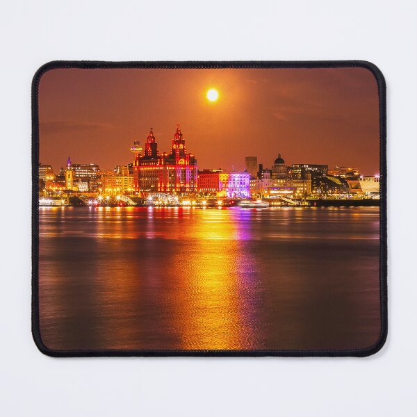 Item preview, Mersey moonlight designed and sold by Pixancards.