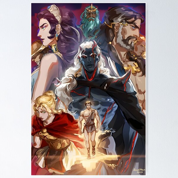 Item preview, Blood Of Zeus - Cover Image designed and sold by KevinArtistQ1.