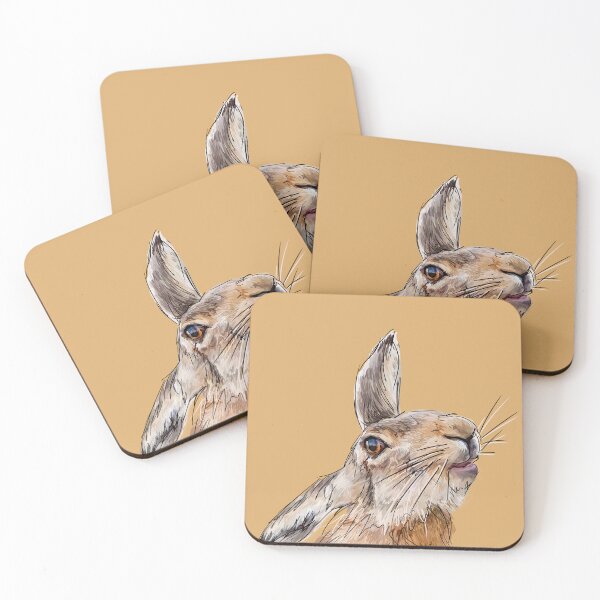 Item preview, After Coffee - Hare Digital Drawing designed and sold by bunchofroses.