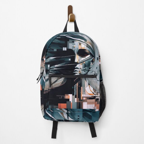 Item preview, Abstract Drawing of Woman in the City designed and sold by PixelCraftDSG.