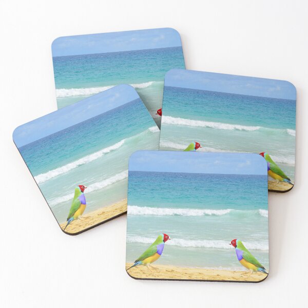 Item preview, Gouldian Finch on Boa Vista Beach in Cape Verde  designed and sold by Peter Etchells.