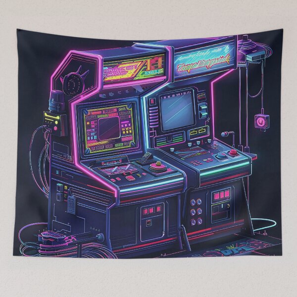 Item preview, Retro Arcade Designs designed and sold by nomiraclehere.
