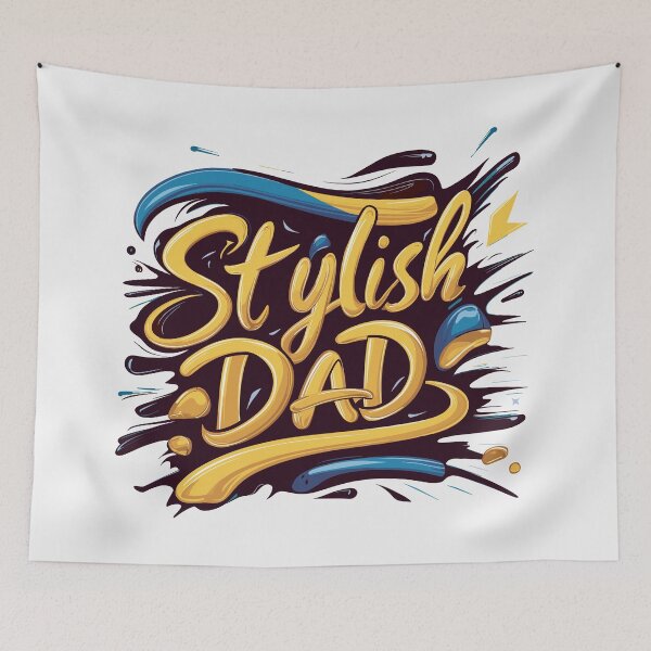 Item preview, Vibrant Urban Vibes: Stylish Dad Typography Design for Father's Day designed and sold by HahaHandlesHub.