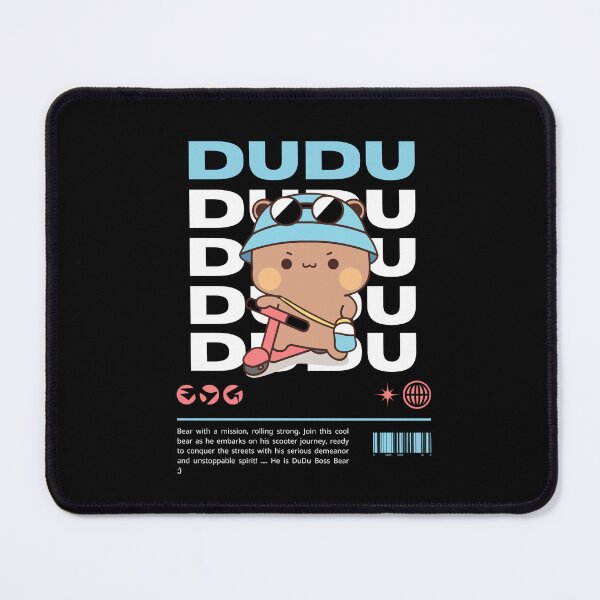 Item preview, DuDu Boss Bear on Scooter: Fun Design designed and sold by Pandety.