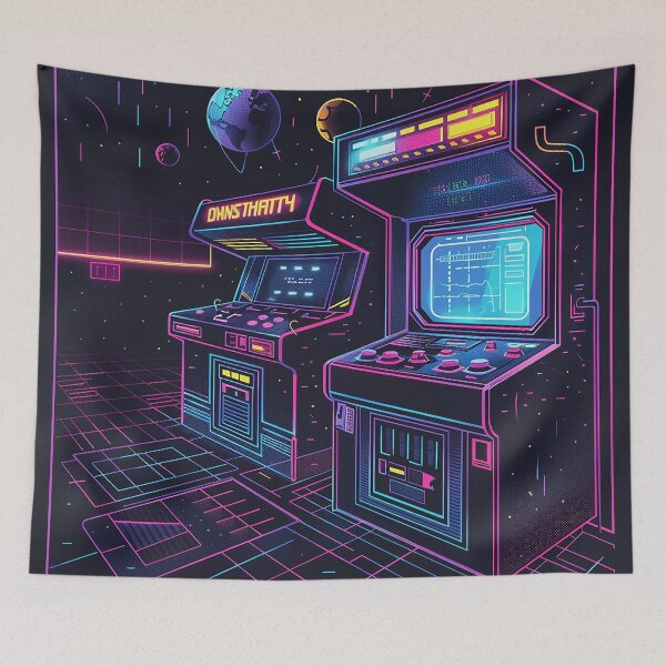 Item preview, Retro Arcade Designs designed and sold by nomiraclehere.