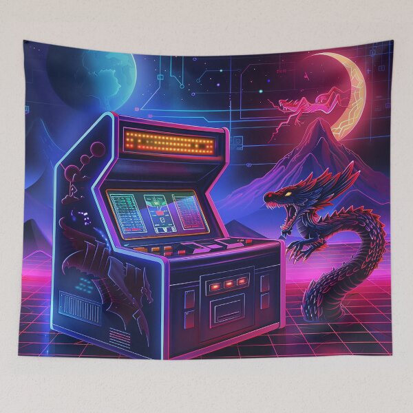 Item preview, Retro Arcade Designs designed and sold by nomiraclehere.