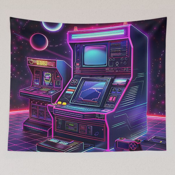 Item preview, Retro Arcade Designs designed and sold by nomiraclehere.