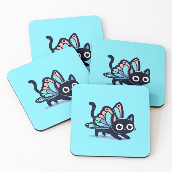 Item preview, Butterfly cat designed and sold by Anna Halasek.