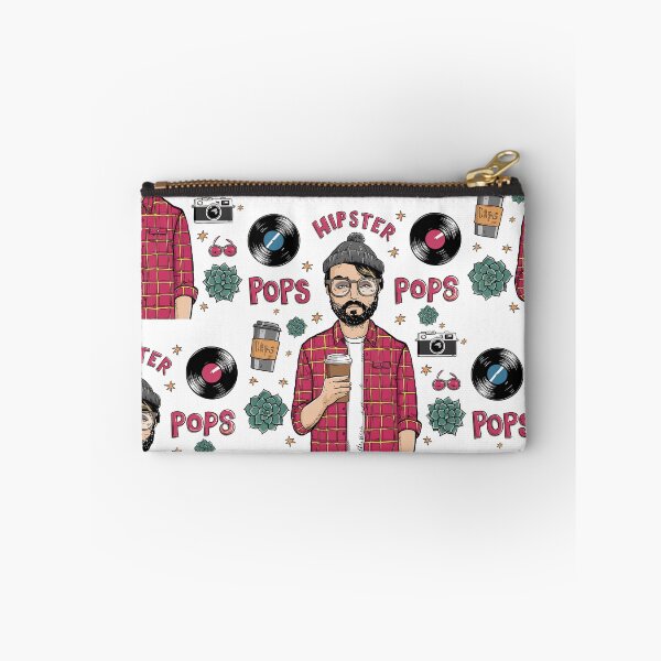 Item preview, Hipster Pops: Trendy Father's Day Illustration designed and sold by HahaHandlesHub.