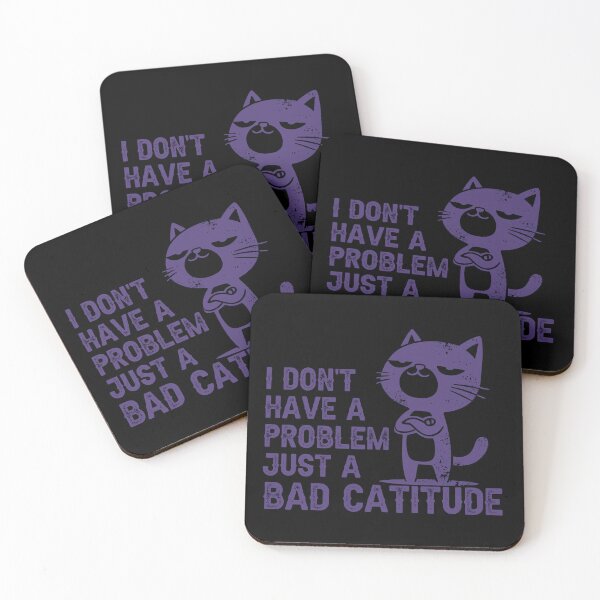 Artikelvorschau, Ich habe kein Problem, nur eine schlechte Cattitude entworfen und verkauft von Fr0mtheMachine.