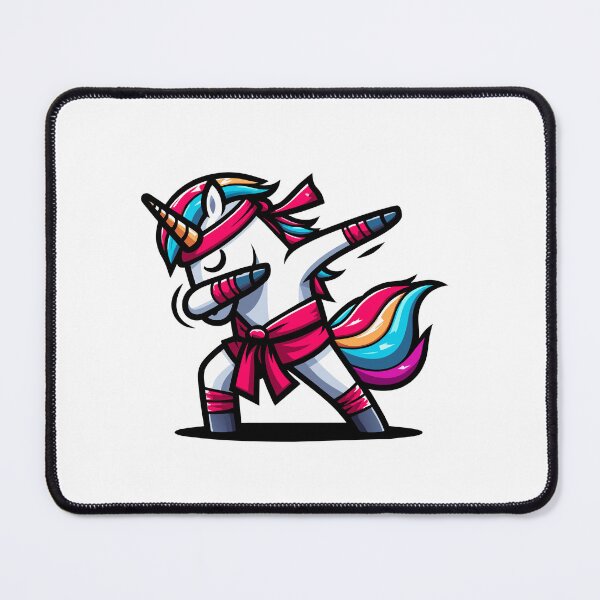 Item preview, Dabbing Unicorn with Vibrant Mane designed and sold by Designowner.