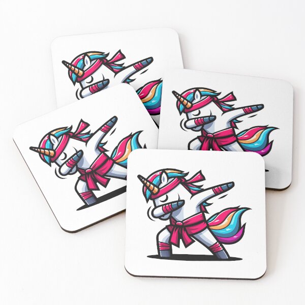 Item preview, Dabbing Unicorn with Vibrant Mane designed and sold by Designowner.