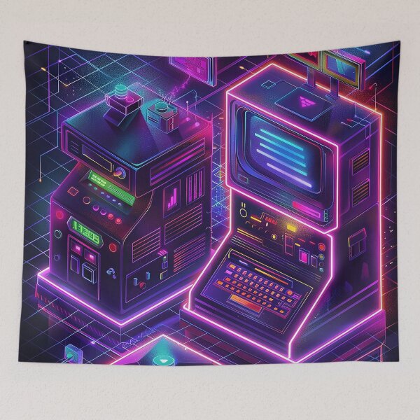 Item preview, Retro Arcade Designs designed and sold by nomiraclehere.