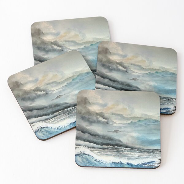 Item preview, Smoky Crashing Wave designed and sold by Purpleartichoke.
