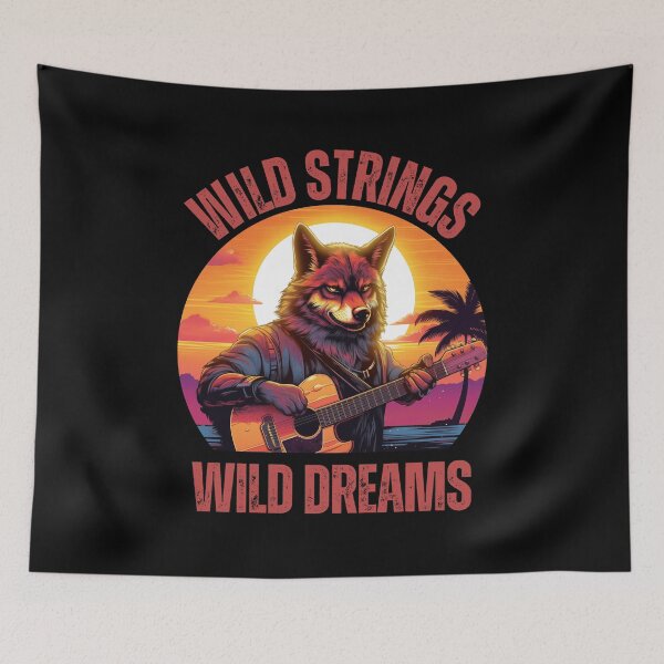 Item preview, Wild Strings Wild Dreams designed and sold by AussieWonders.