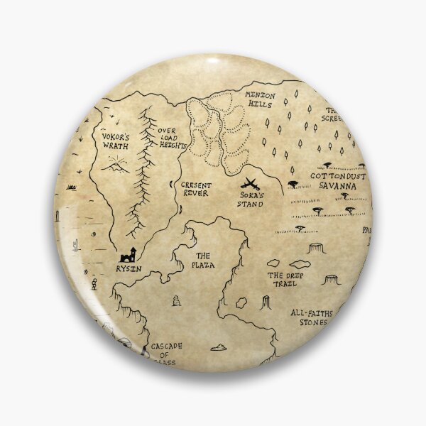 Item preview, Oregon as a fantasy map designed and sold by aldayuan.
