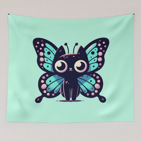 Item preview, Butterfly cat designed and sold by Anna Halasek.