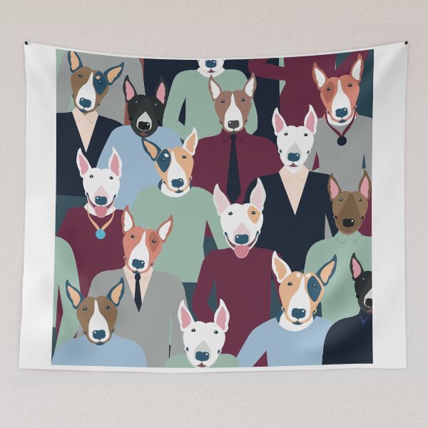 Item preview, Bull Terrier meeting designed and sold by gossalex.
