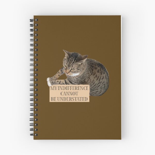 Item preview, Indifferent Cat designed and sold by Jody Clouse.