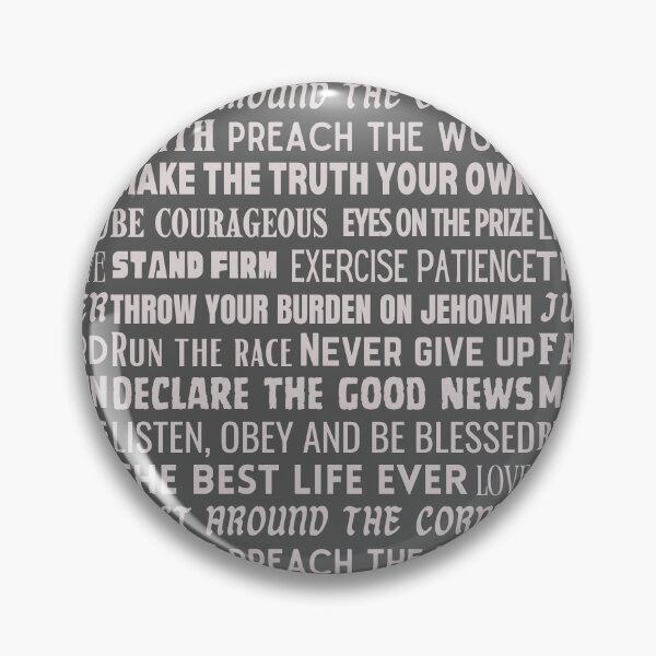 Item preview, JW quotes and sayings, JW gifts, Pioneers and Conventions designed and sold by CottonKandyShop.