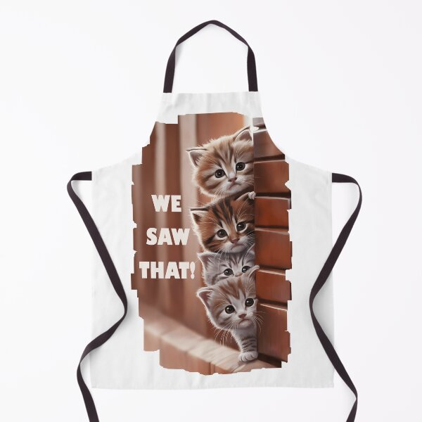 Item preview, We saw that! - Curious cats see everything! designed and sold by Channel1Design.