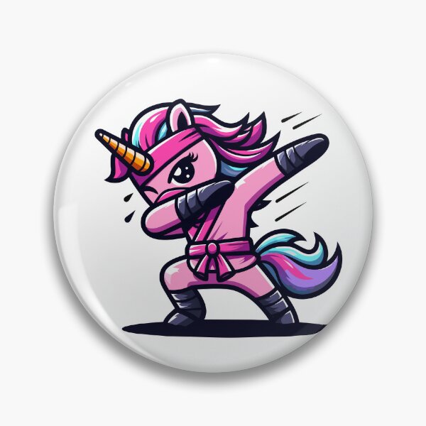 Item preview, Pink Unicorn Ninja Dabbing designed and sold by Designowner.