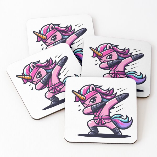 Item preview, Pink Unicorn Ninja Dabbing designed and sold by Designowner.