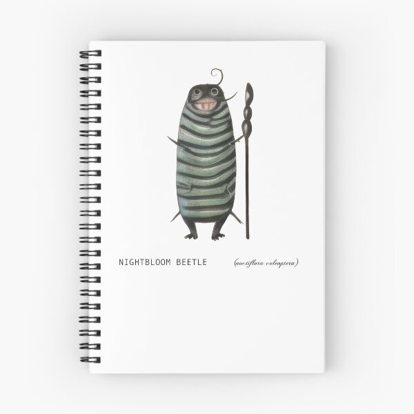 Item preview, Nightbloom Beetle (noctiflora coleoptera) designed and sold by WhiskerWish.