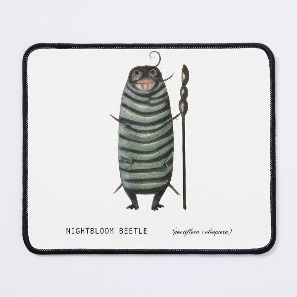 Item preview, Nightbloom Beetle (noctiflora coleoptera) designed and sold by WhiskerWish.