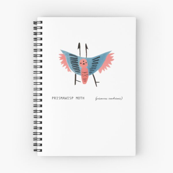 Item preview, Prismawisp Moth (prismarus tenebrionis) designed and sold by WhiskerWish.