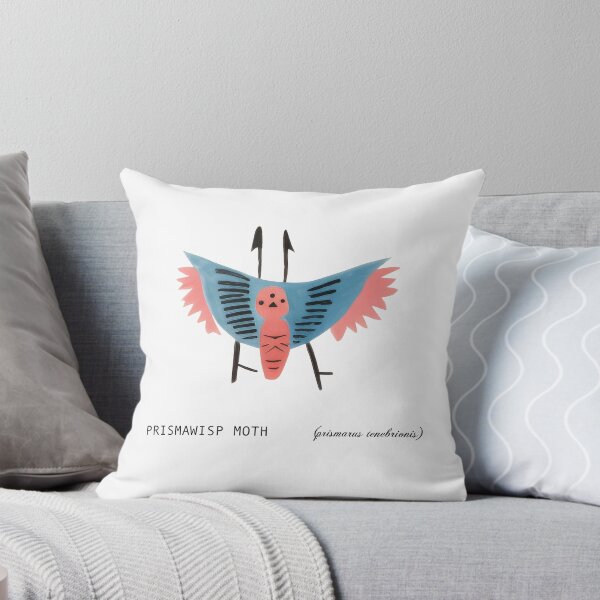Item preview, Prismawisp Moth (prismarus tenebrionis) designed and sold by WhiskerWish.