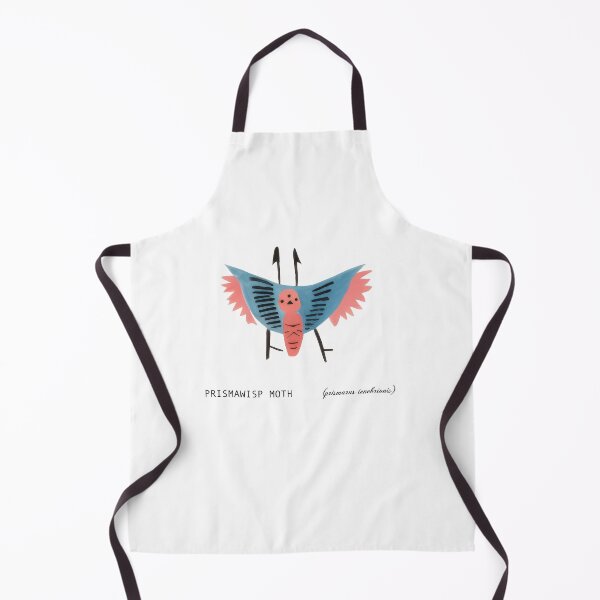 Item preview, Prismawisp Moth (prismarus tenebrionis) designed and sold by WhiskerWish.