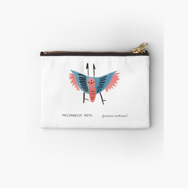 Item preview, Prismawisp Moth (prismarus tenebrionis) designed and sold by WhiskerWish.
