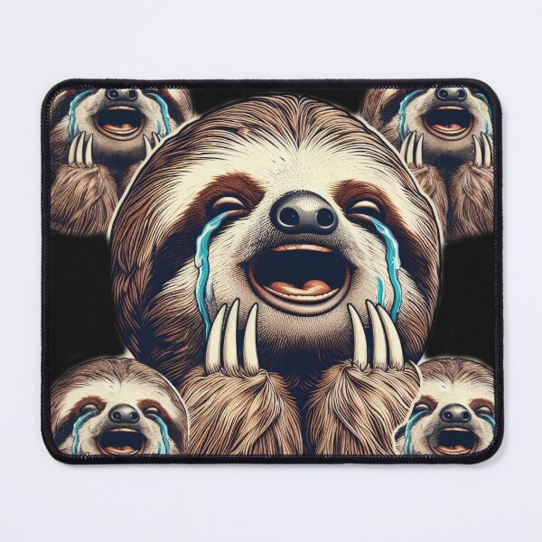 Item preview, crying sloth designed and sold by MiroArtAbstra.