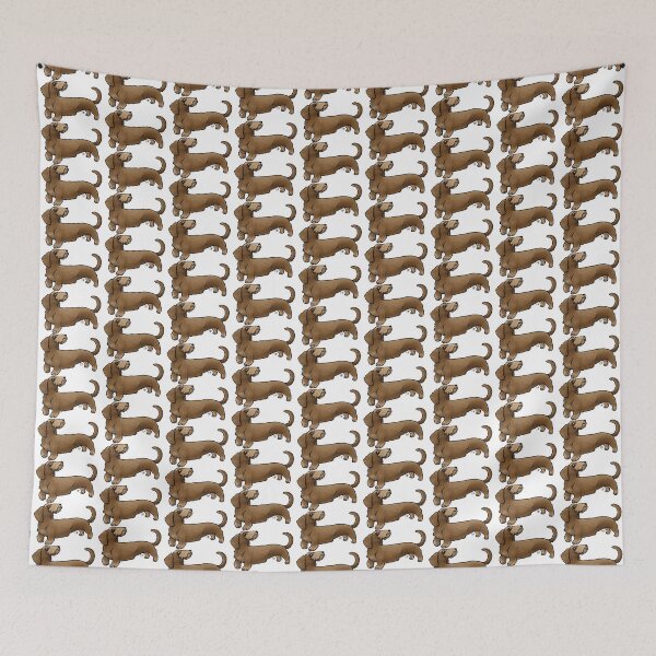 Item preview, Wire Haired Dachshund - Red and Tan designed and sold by Jennifer Stolzer.