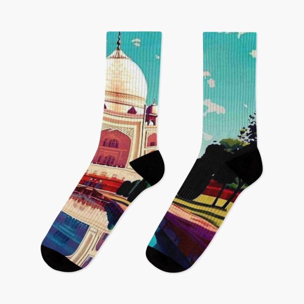 Item preview, Agra India Taj Mahal Vintage Travel and Tourism Advertising Print designed and sold by posterbobs.